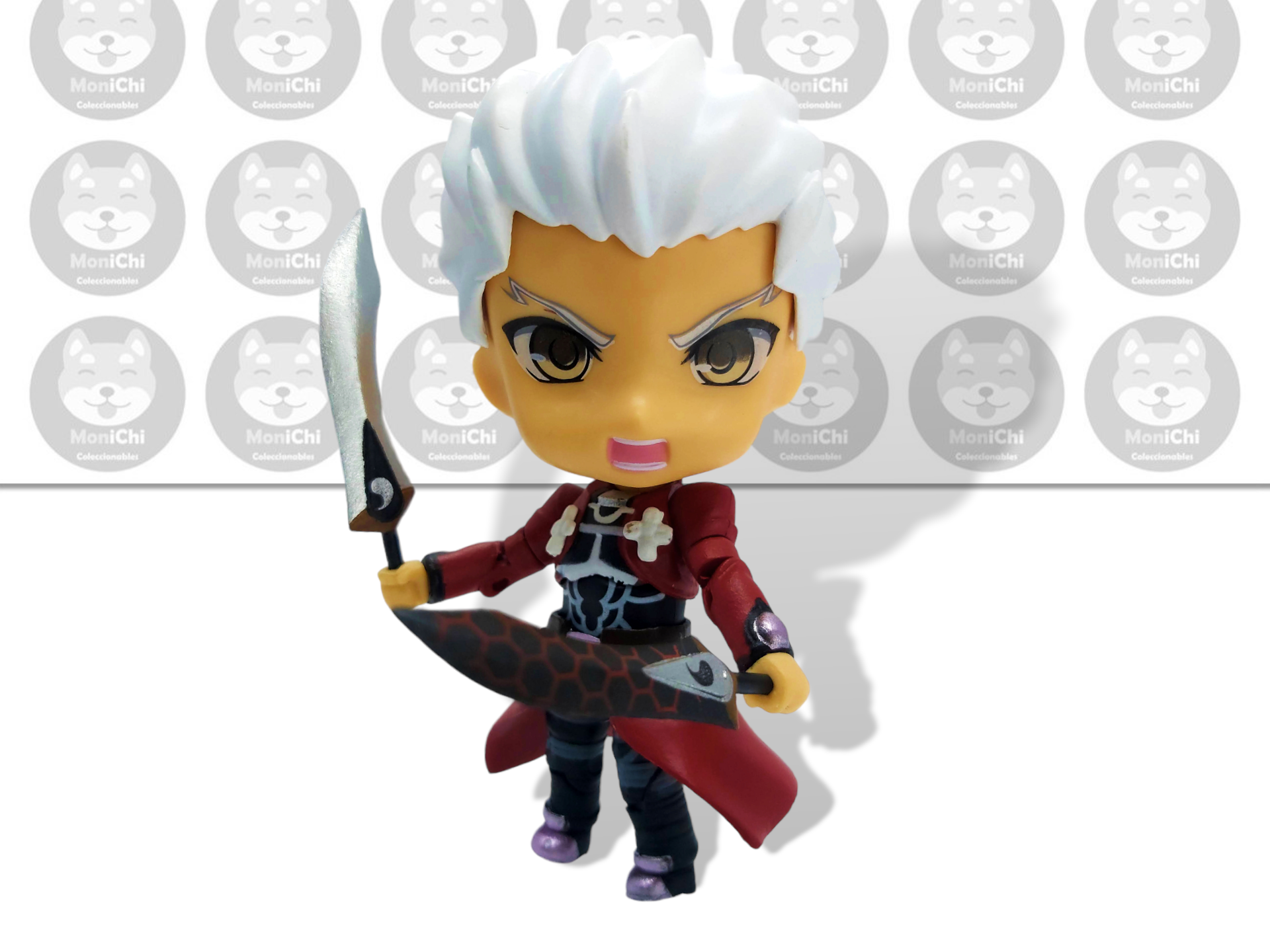 Archer Shiro Fate Night 486 Nendoroid Figma Figura Anime