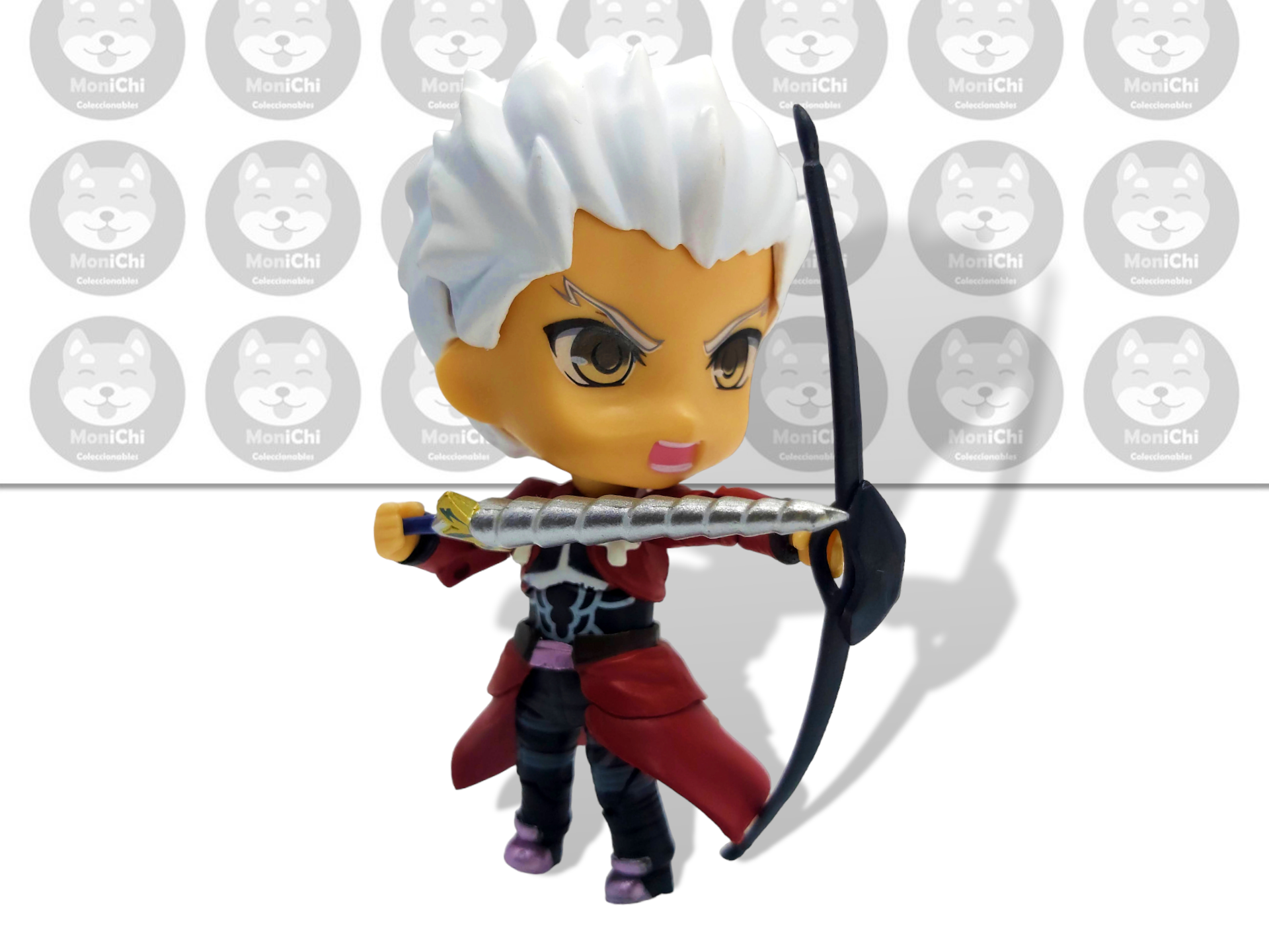 Archer Shiro Fate Night 486 Nendoroid Figma Figura Anime