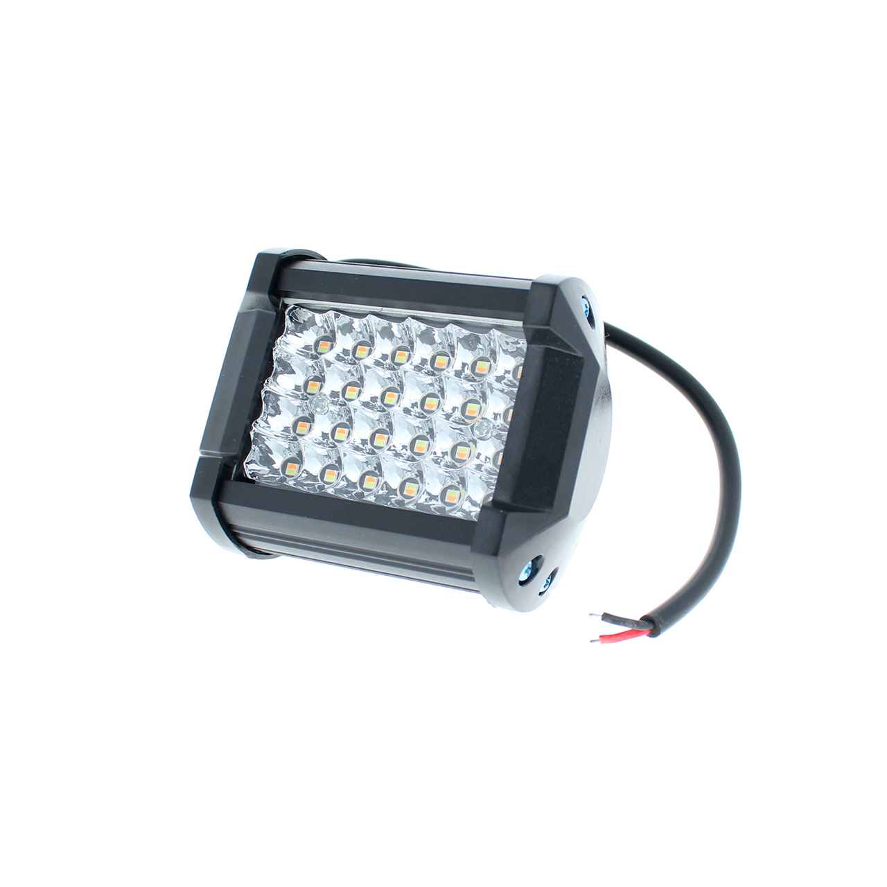 10 Par Faros 12 Led Dually Slim Bicolor Blanco Ambar Estrobo
