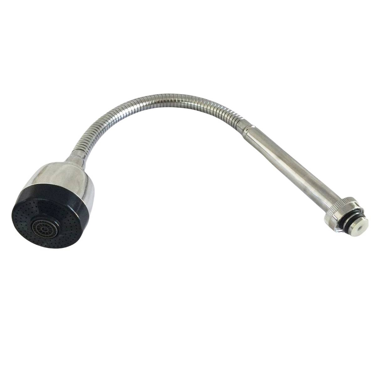Mezcladora Para Fregadero Cuello Flexible Acero Inox Cuerpo Zinc 