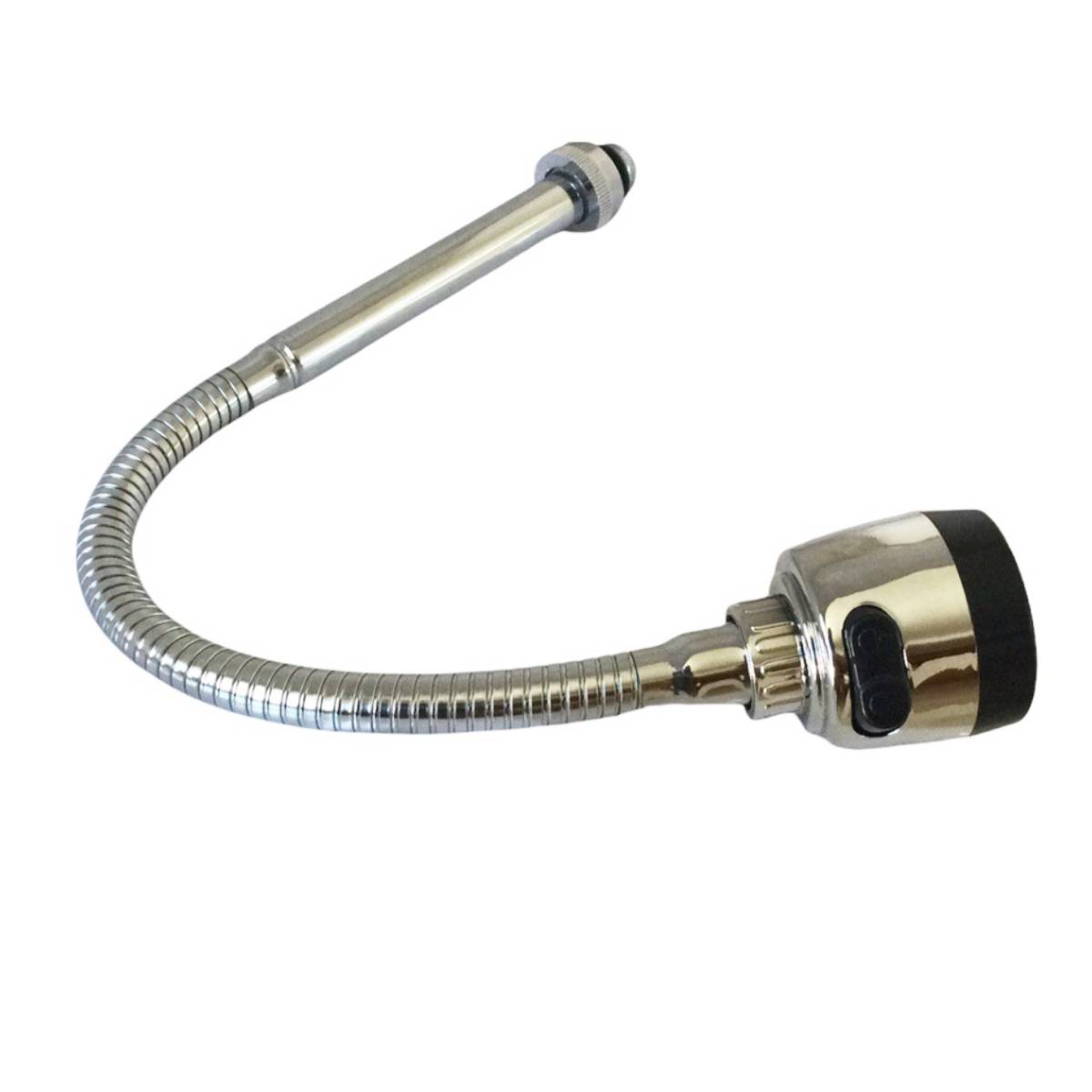 Mezcladora Para Fregadero Cuello Flexible Acero Inox Cuerpo Zinc 