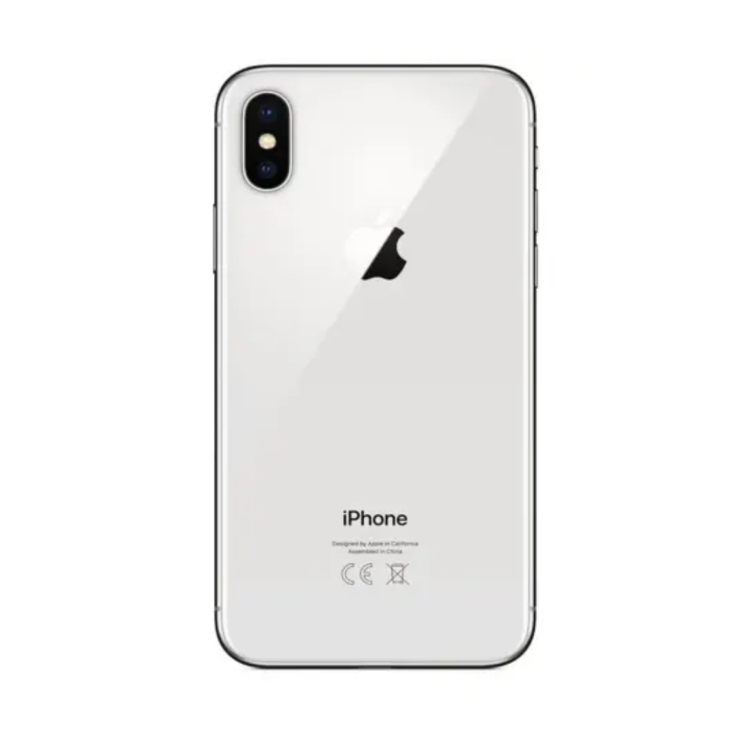 Celular Apple iPhone X 256gb Silver reacondicionado Grado C