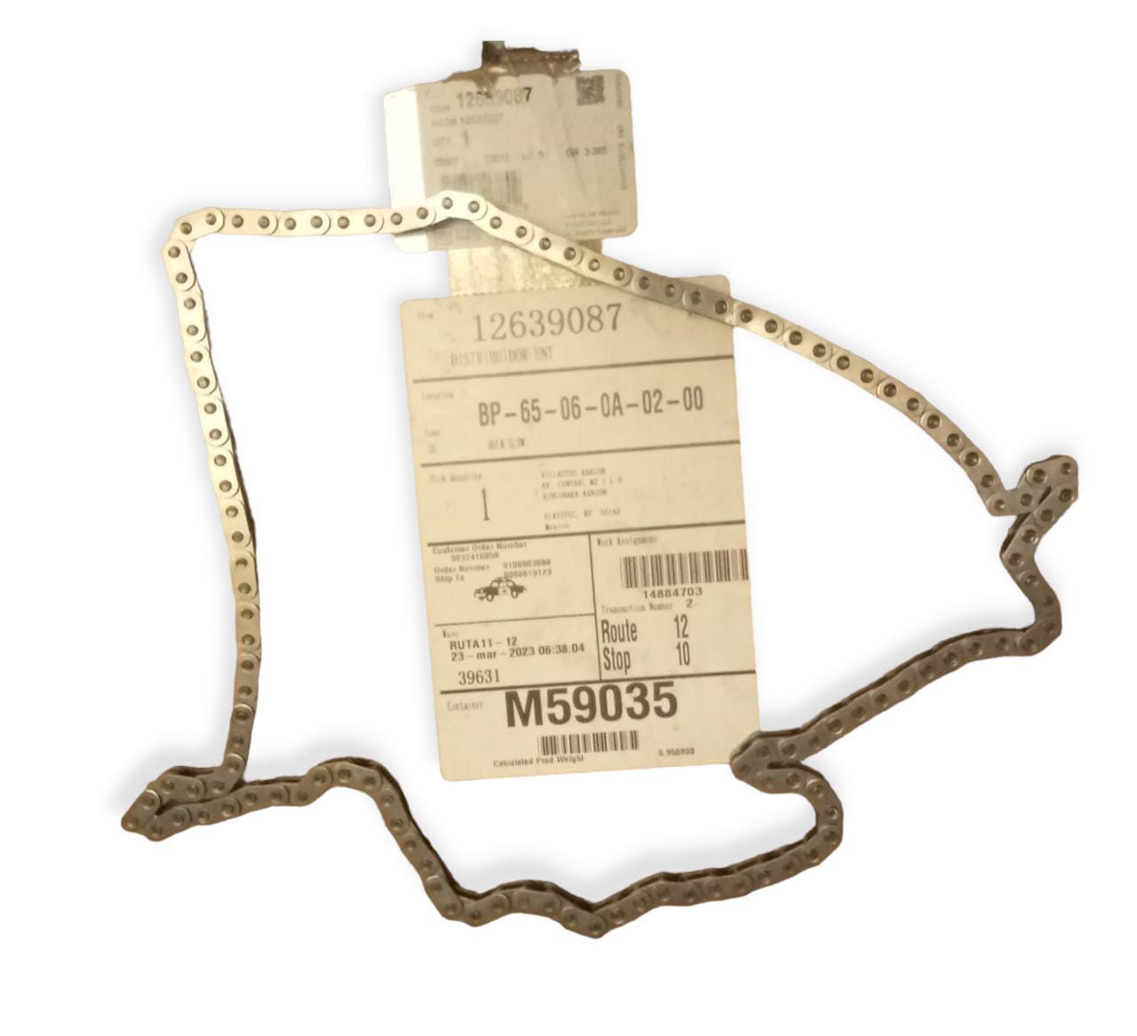 Cadena de distribucion del motor para Aveo 2009 2009 Original GM