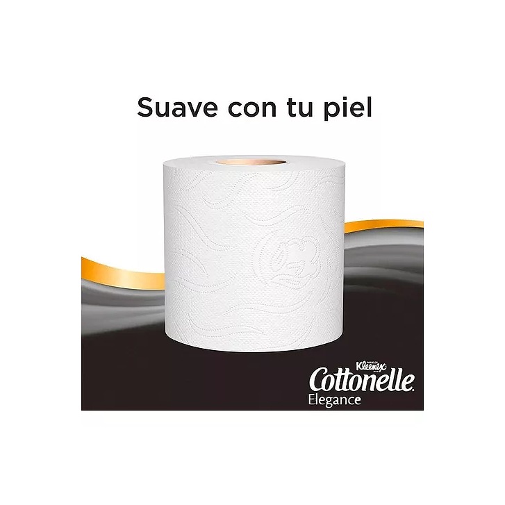 Papel Higiénico Kleenex Cottonelle Elegance 16 Rollos