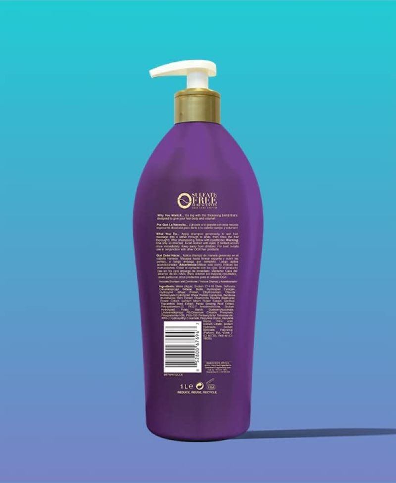 Shampoo para Cabello Organix 661242 con Biotina y Colágeno 1 Lt