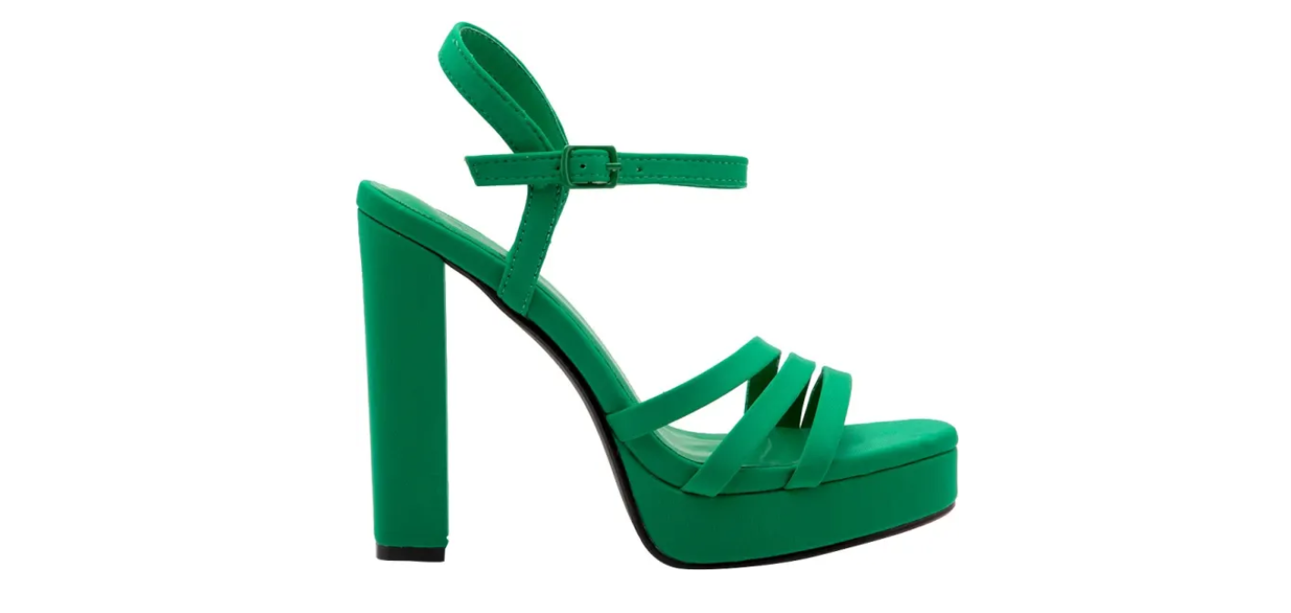 Calzado Zapatillas Yaeli Cómoda Dama Mujer Color Verde 11.5