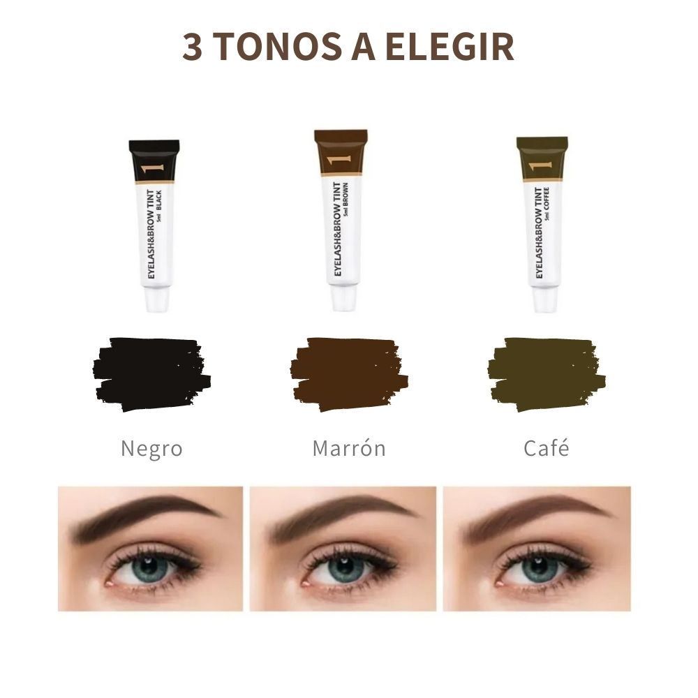 Kit Rizado Pestañas Lash Lift Pigmento Cejas Larga Duracion