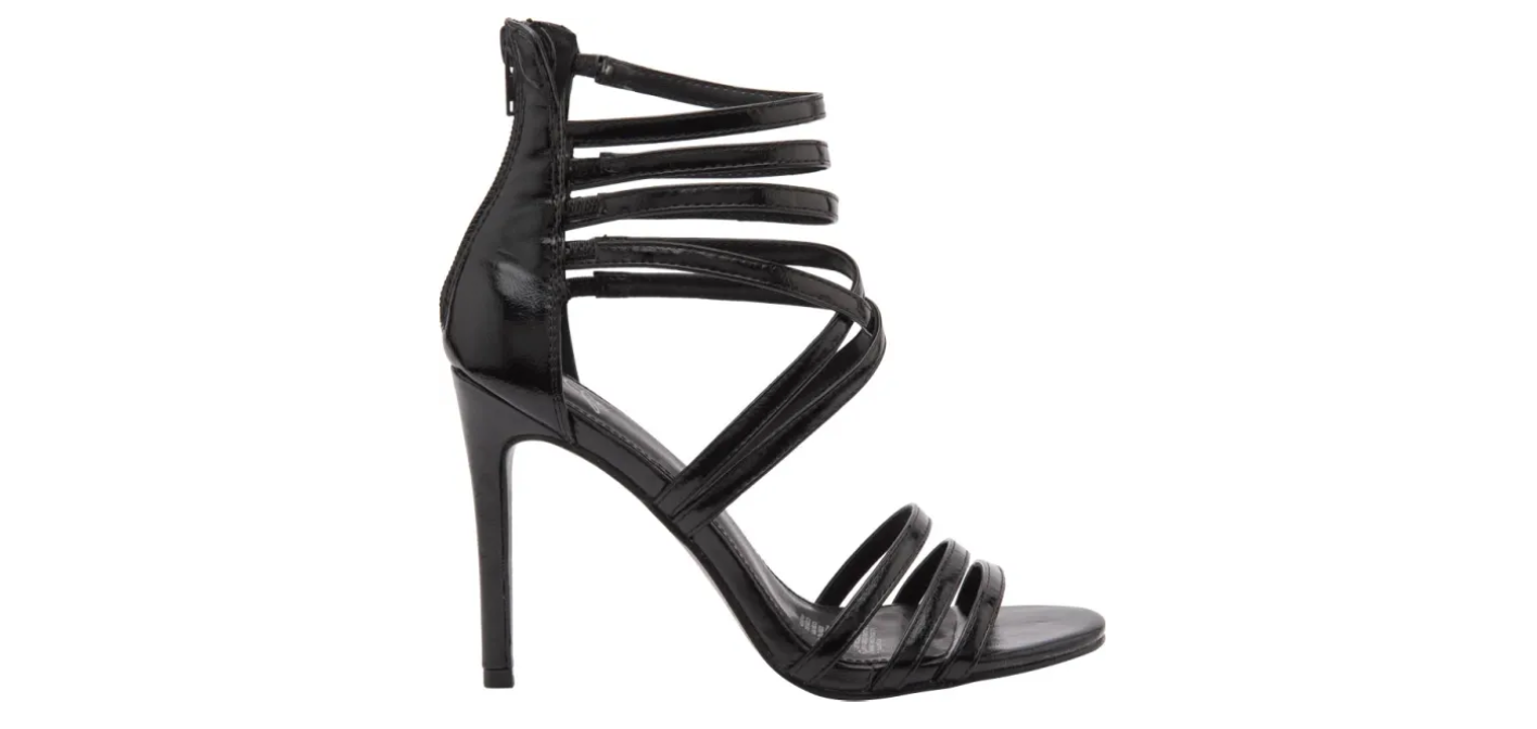 Calzado Zapatillas Yaeli Cómoda Dama Mujer Color Negro 10cm