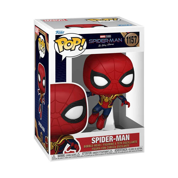 Funko Pop Marvel: Spiderman No Way Home - Spiderman Tom Holland Saltando