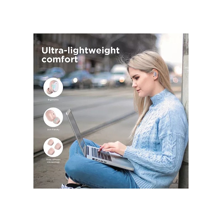 Htc Tws Audifonos Inalambricos Con Microfono Bluetooth 5.1