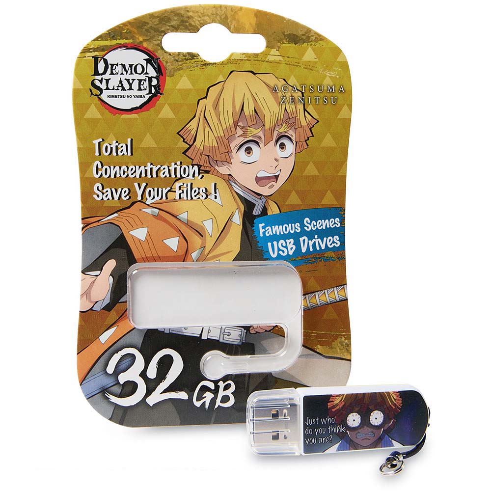 Memoria Usb Verbatim 32gb Edicion Demon Slayer Zenitsu