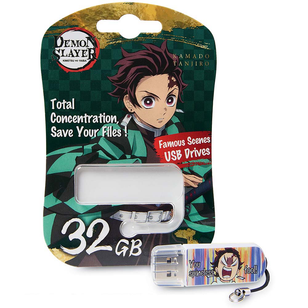 Memoria Usb Verbatim 32gb Edicion Demon Slayer Tanjiro.