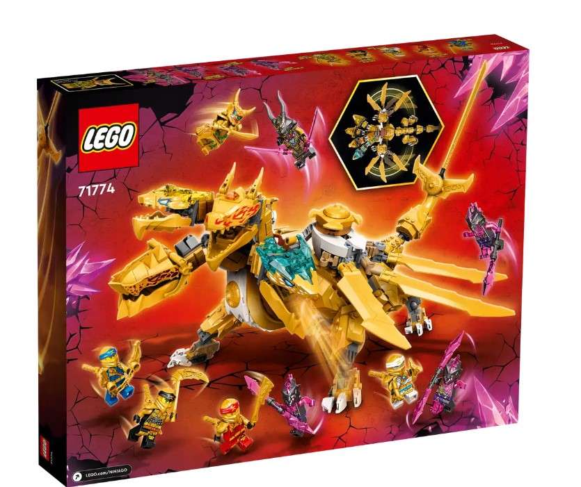Lego Ninjago 71774 Ultradragón Dorado De Lloyd