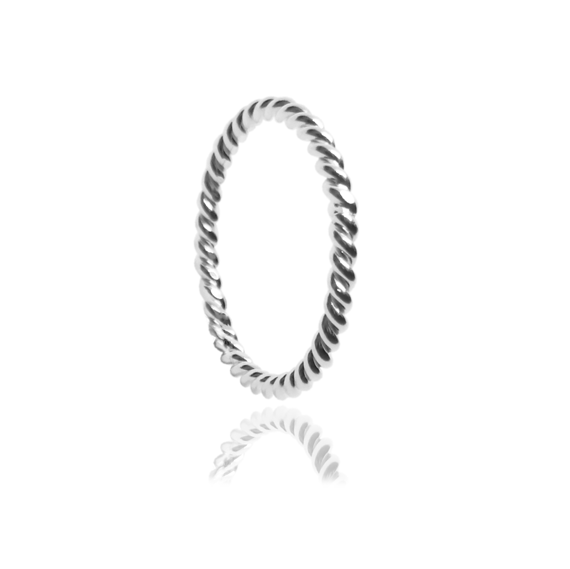 Anillo sencillo de plata , Colección Bejuco, Joyería para Mujer de Anante Joyería