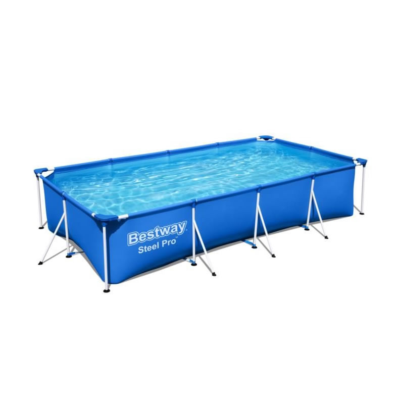 Alberca Rectangular Bestway Steel Pro 15606AB SMS
