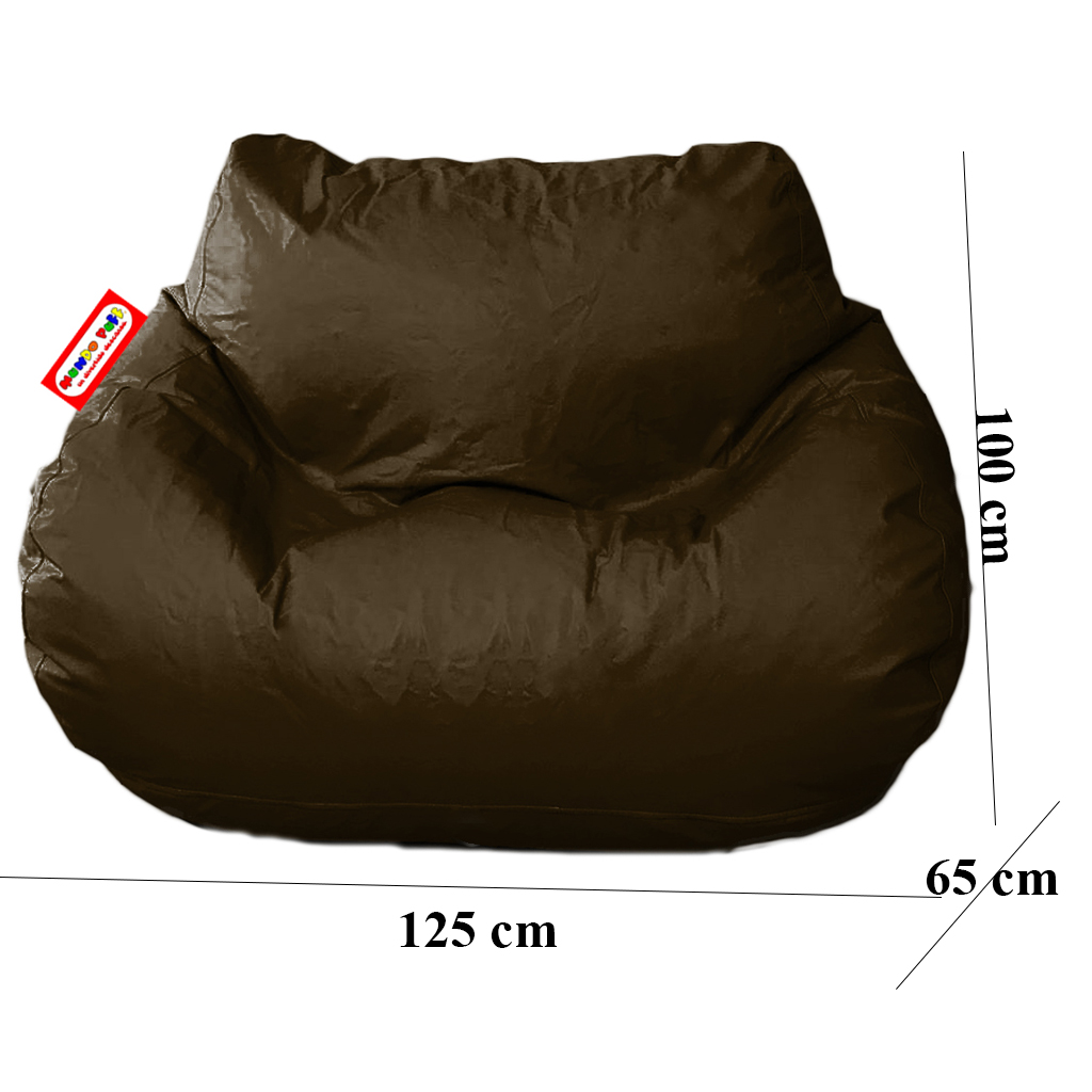 Sillón Puff Mundo Puff Pera Doble Colores Serios