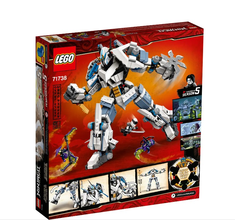 Lego Ninjago 71738 Combate En El Titan Robot De Zane
