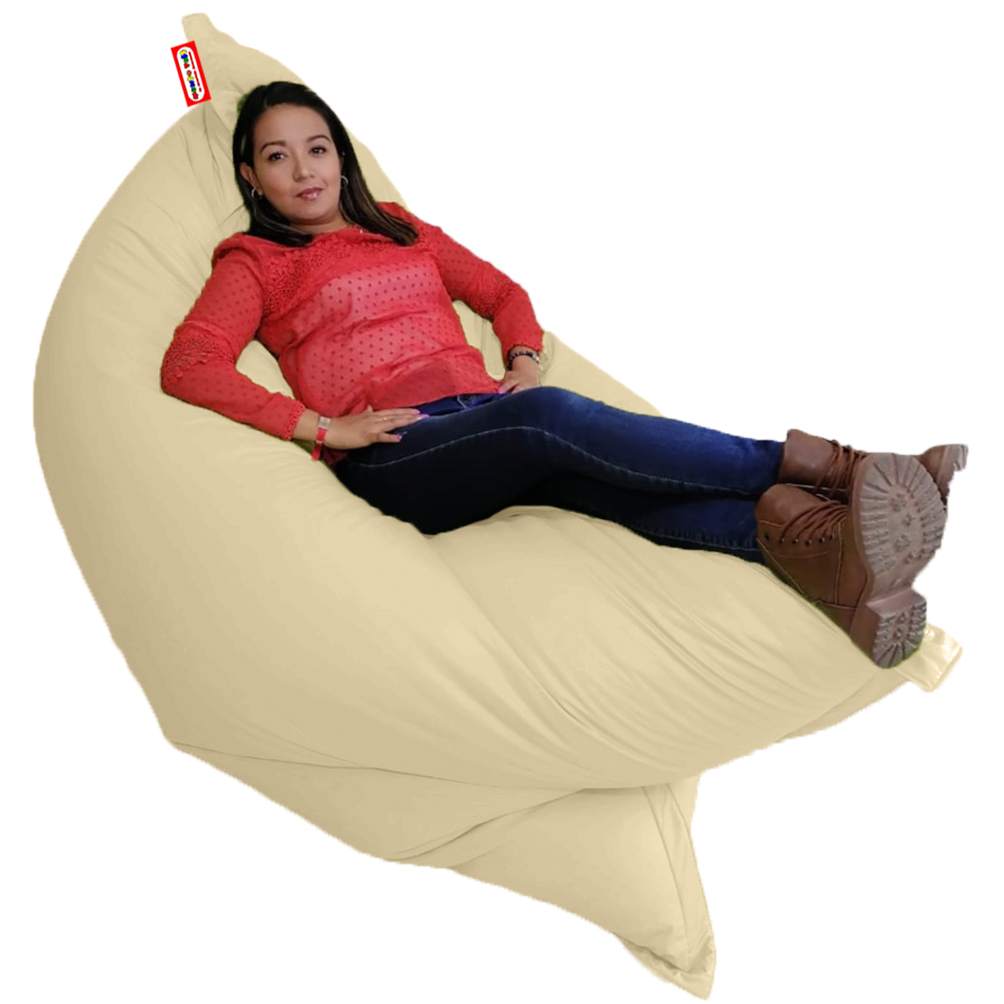 Sillón Puff Mundo Puff Bigbag Gigante Colores Serios