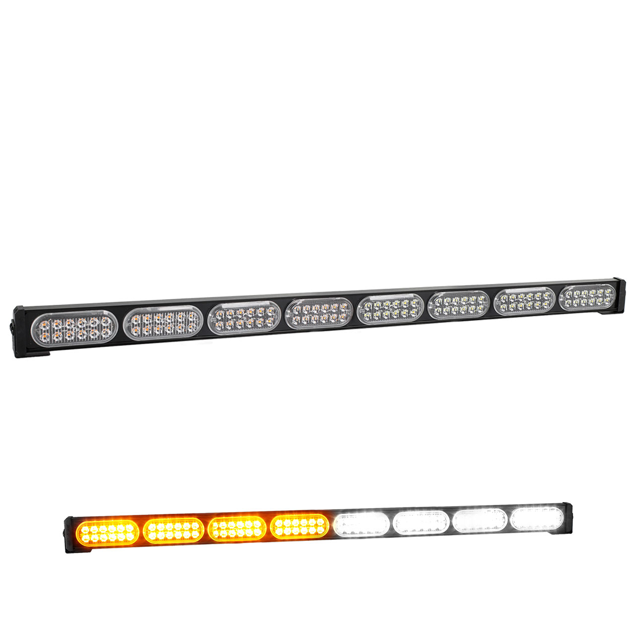 Barra Torreta 96 Led 8 Modulos 33 Pulgadas Policia 12-24v