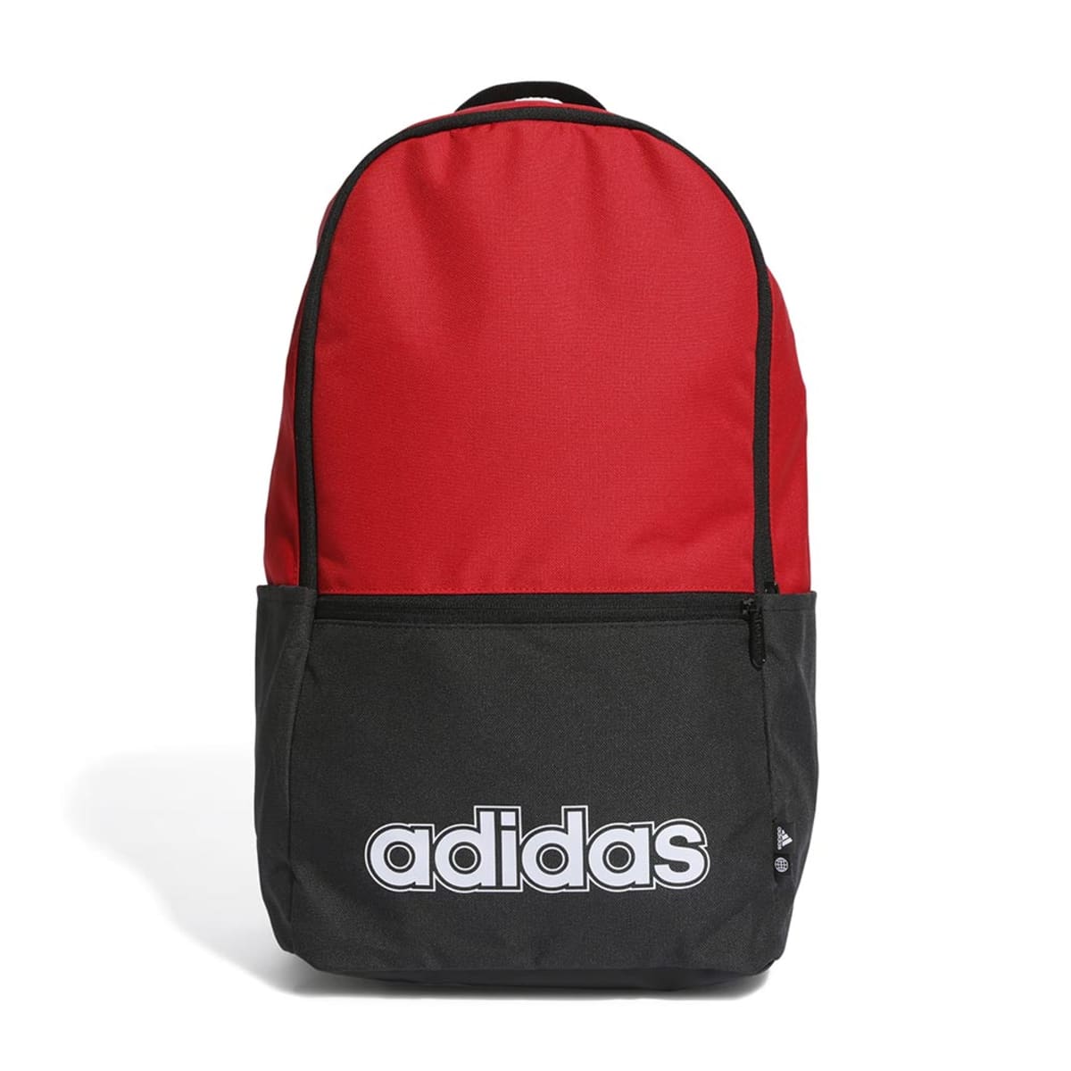 Mochila Adidas Lin Clas Bp Day roja con negro, mod. 1088694