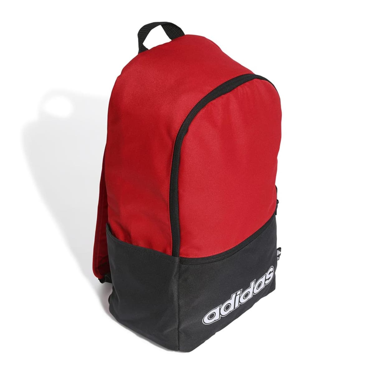 Mochila Adidas Lin Clas Bp Day roja con negro, mod. 1088694