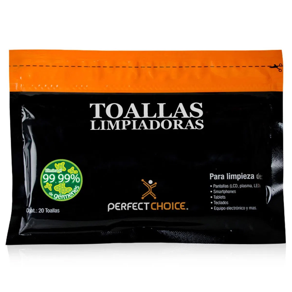 Toallas Limpiadoras Antiestática Perfect Choice PC-030270 Húmedas
