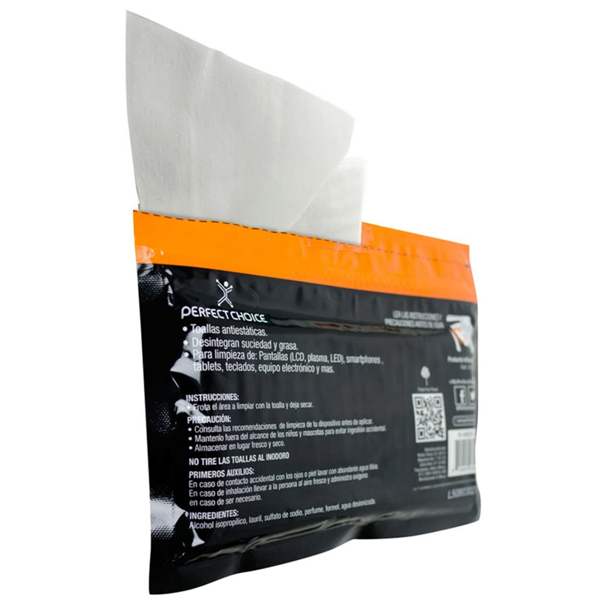Toallas Limpiadoras Antiestática Perfect Choice PC-030270 Húmedas