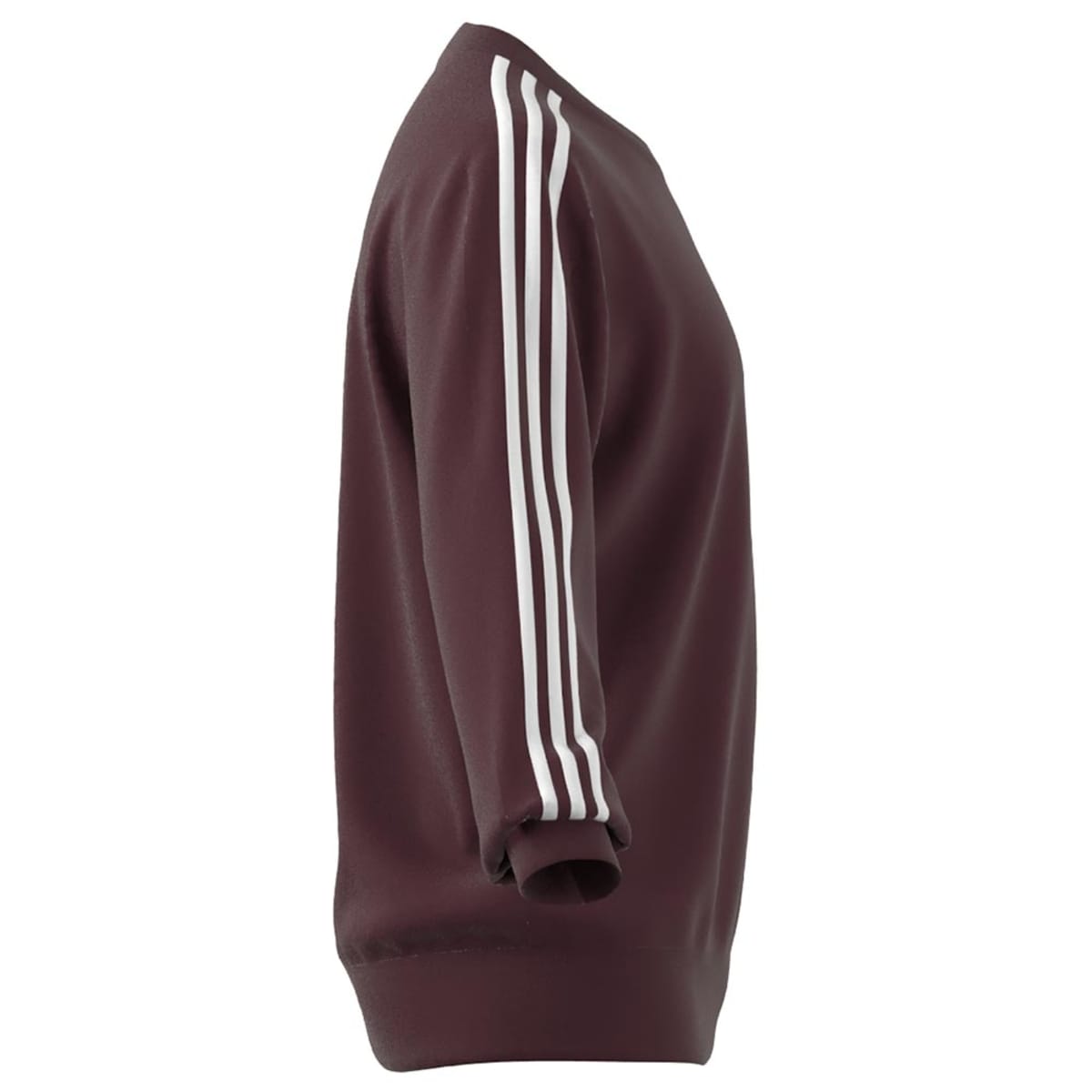 Sudadera adidas para hombre color vino, M 3s Ft Swt, mod. 1088703