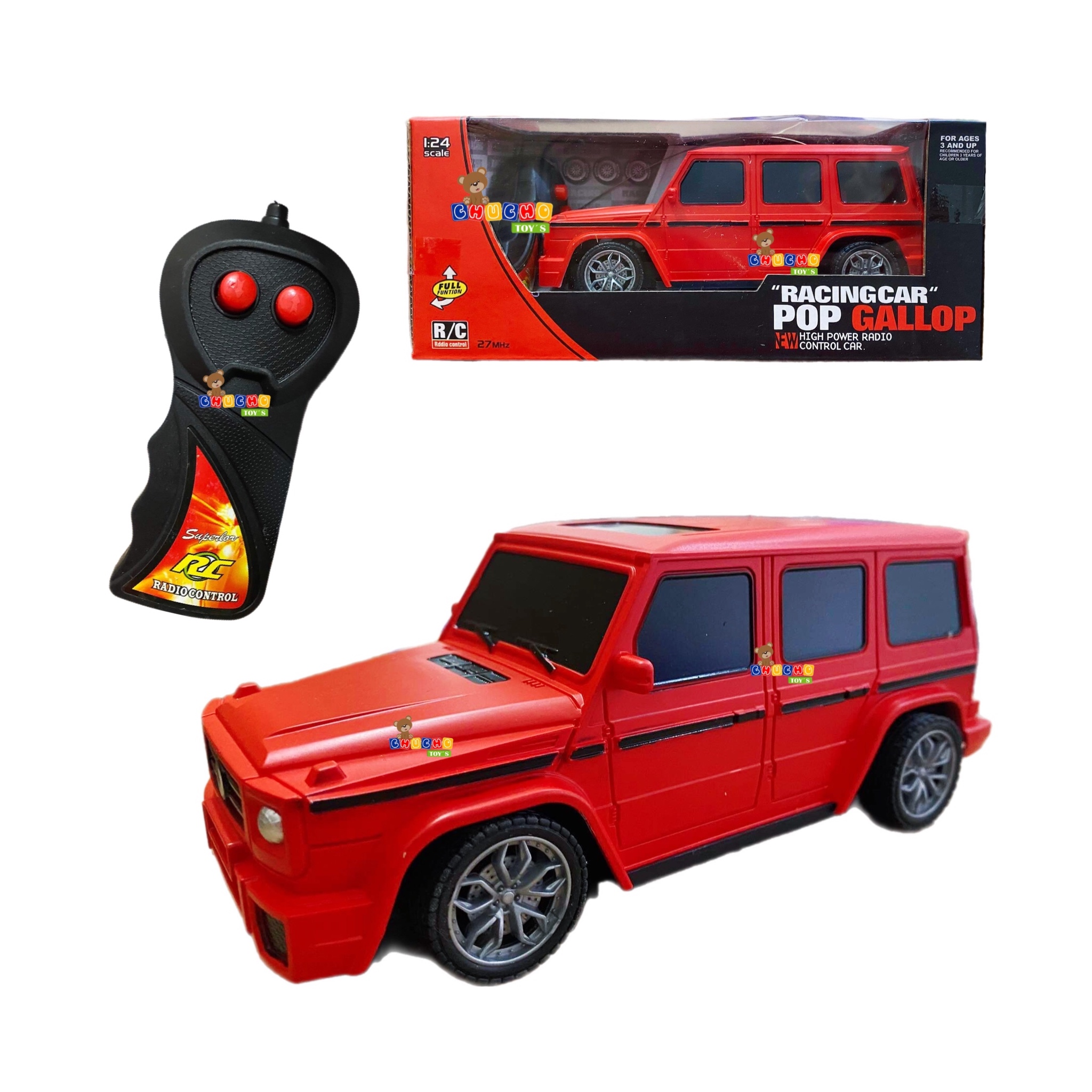 Camioneta De Control Remoto Juguete Pop Gallop