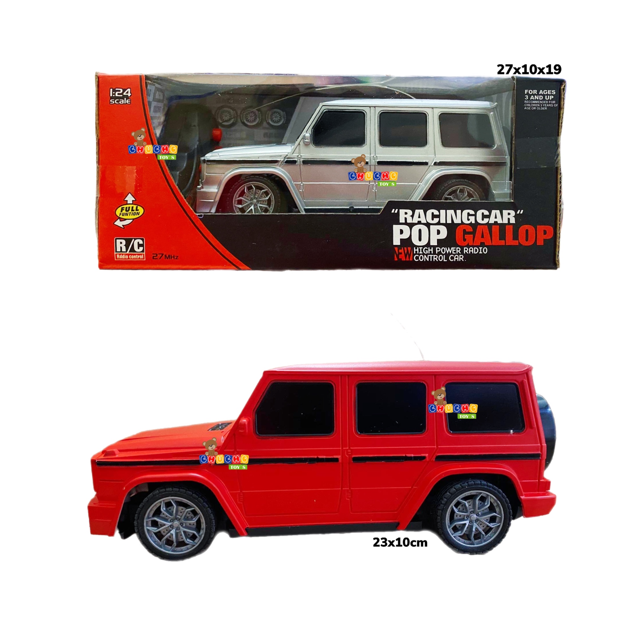 Camioneta De Control Remoto Juguete Pop Gallop