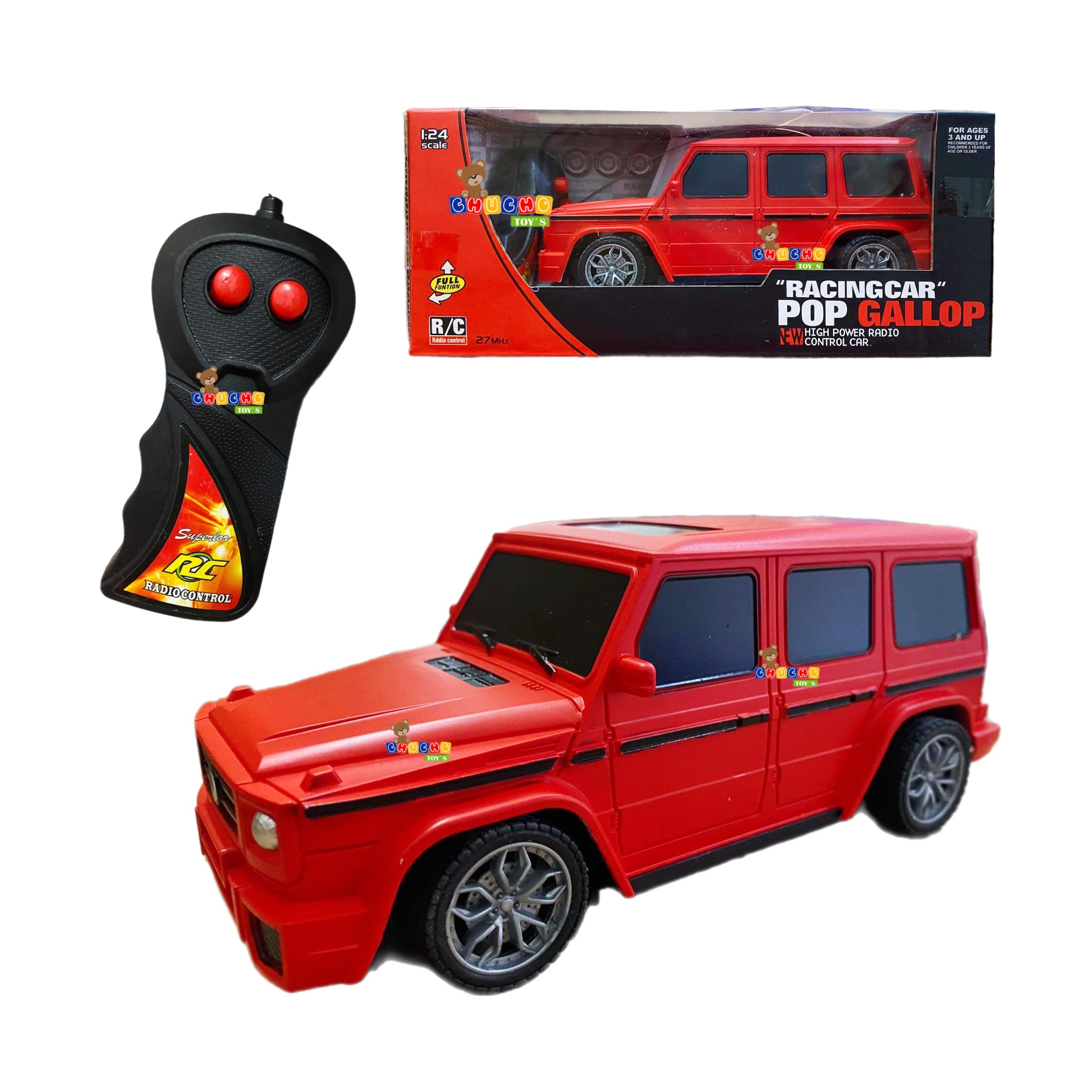 Camioneta De Control Remoto Juguete Pop Gallop