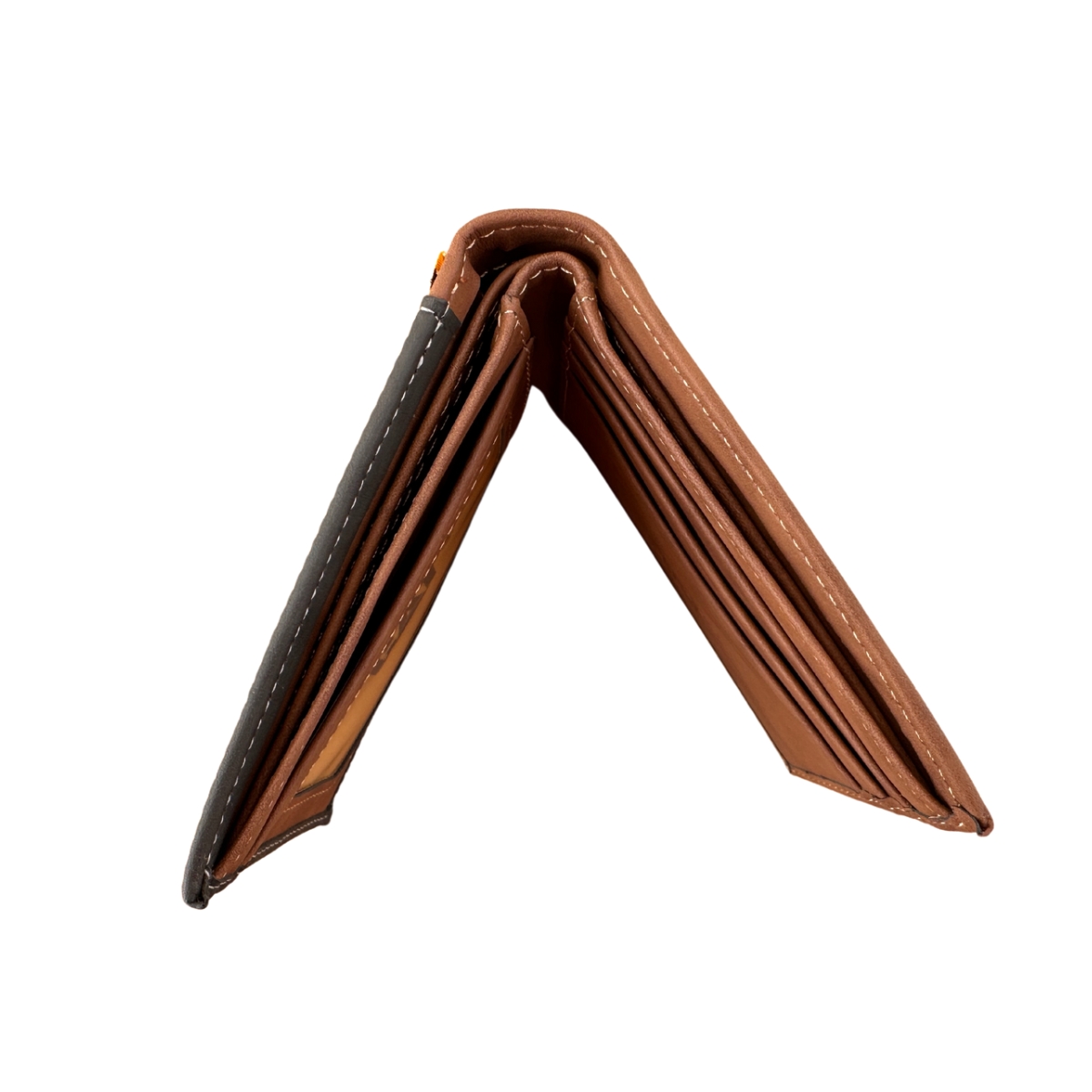 Cartera Cat Hombre Billetera Negra Café Original Tarjetero