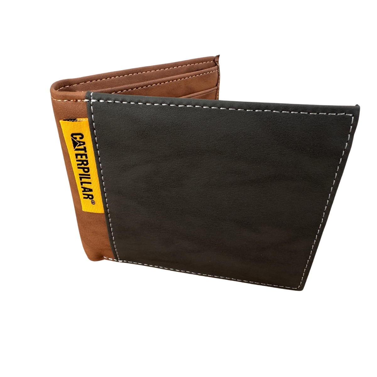 Cartera Cat Hombre Billetera Negra Café Original Tarjetero