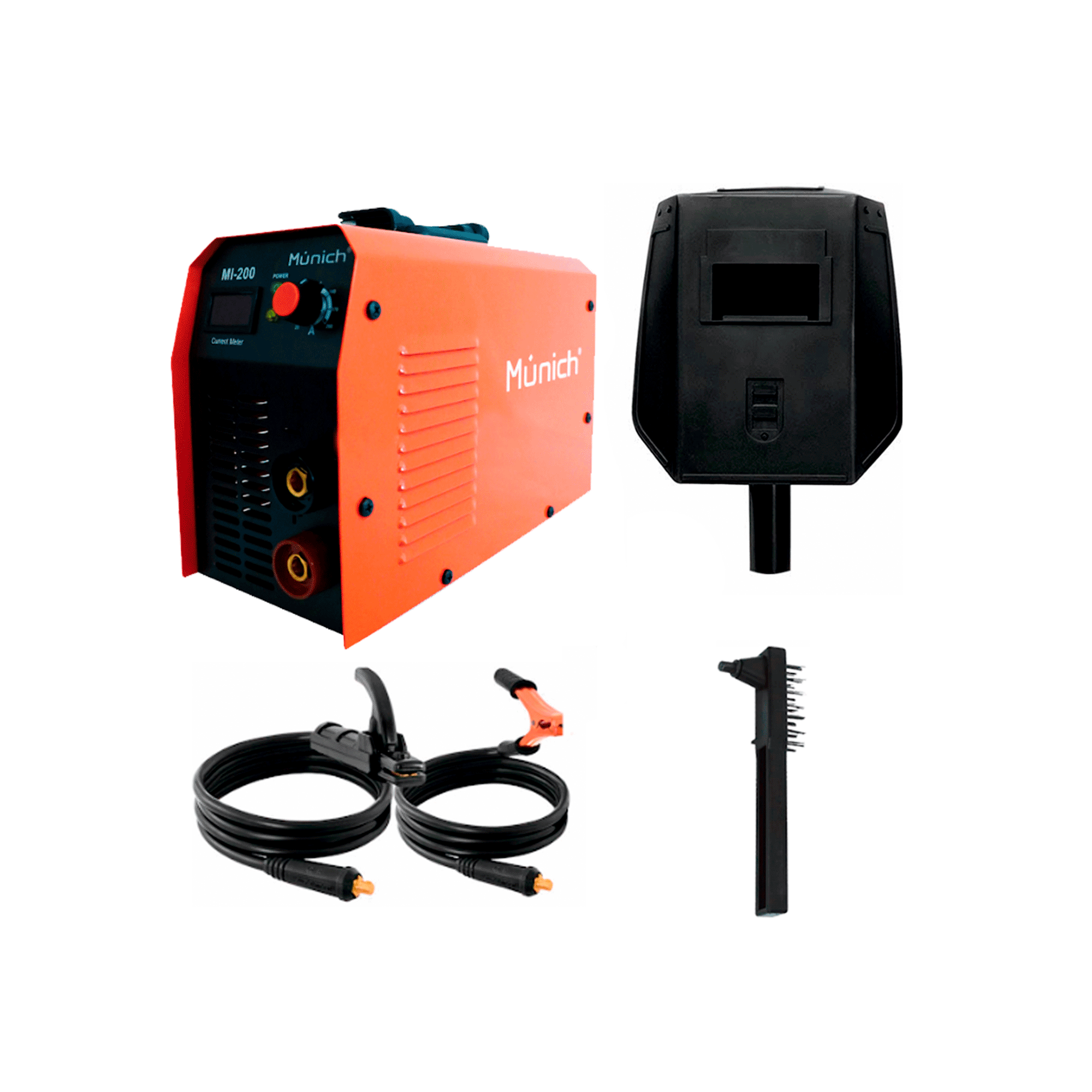 Soldadora Inversor Munich MI-200 110 / 220V 200 AMP