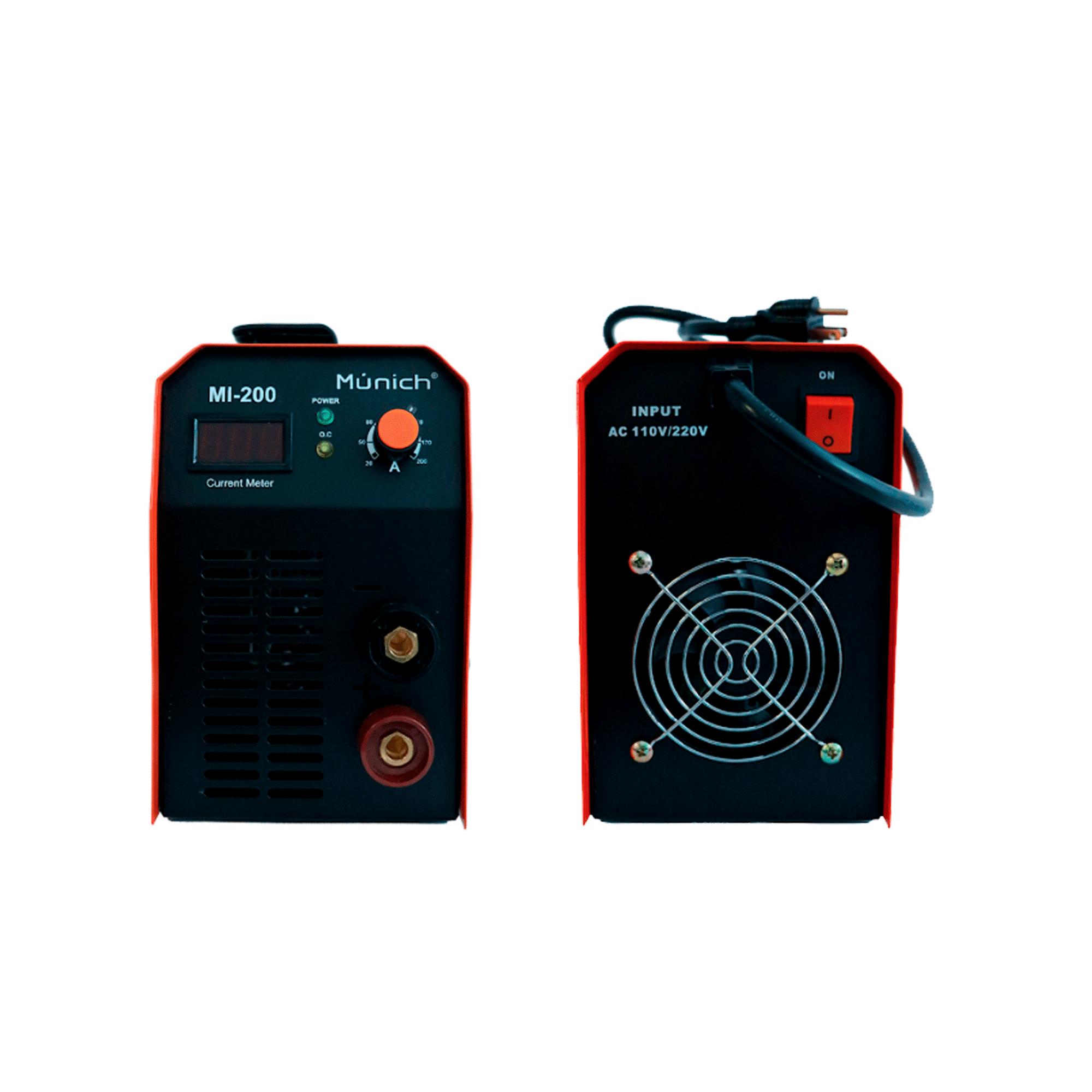 Soldadora Inversor Munich MI-200 110 / 220V 200 AMP