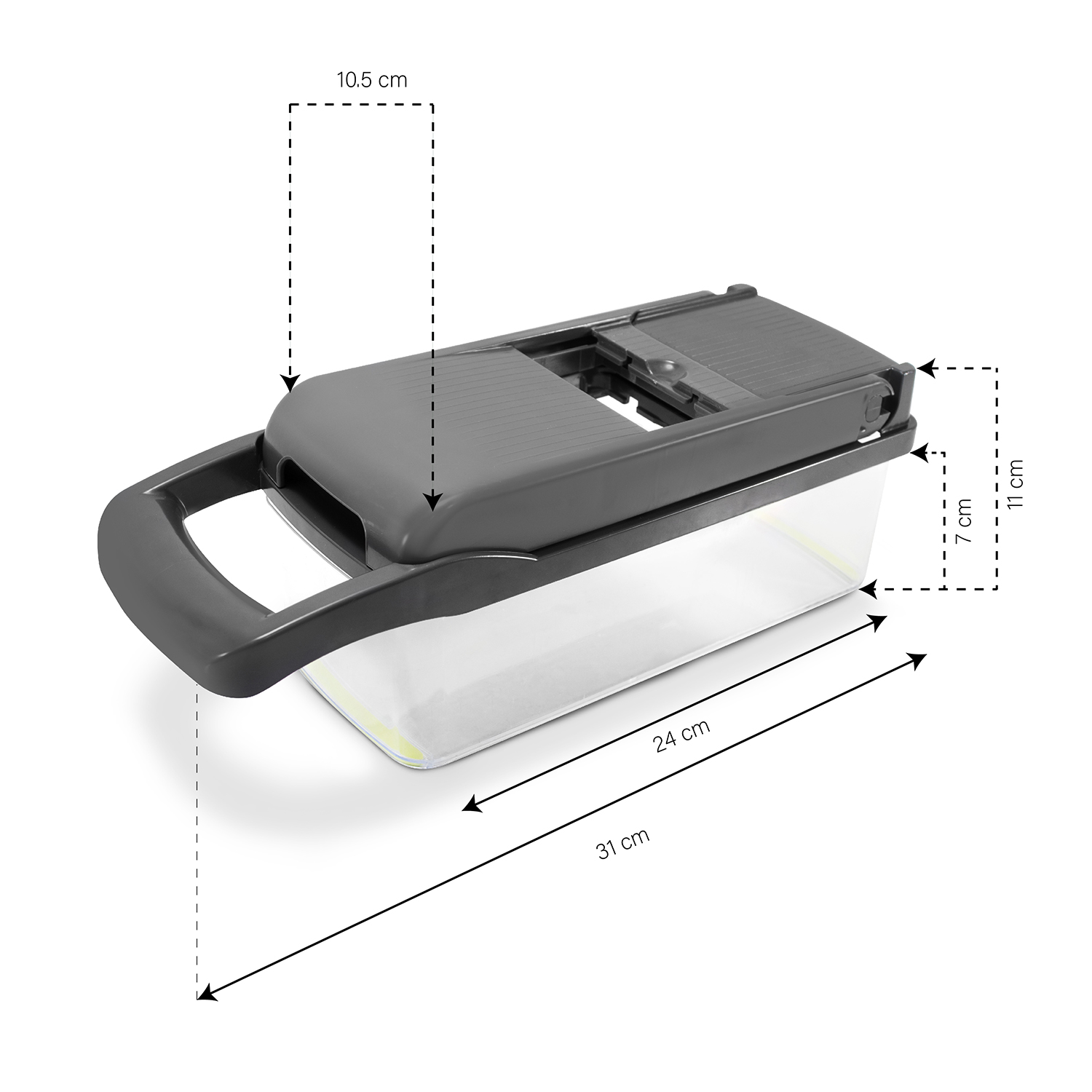 Rallador, Cortador ,Rebanador ,Picador Multifuncional Manual De Verduras y Fruta 12 en 1