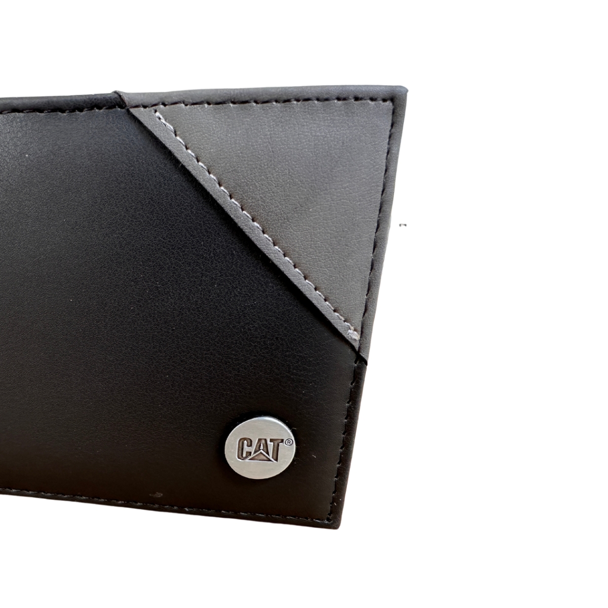 Cartera Cat Hombre Caterpillar Billetera Gris Original