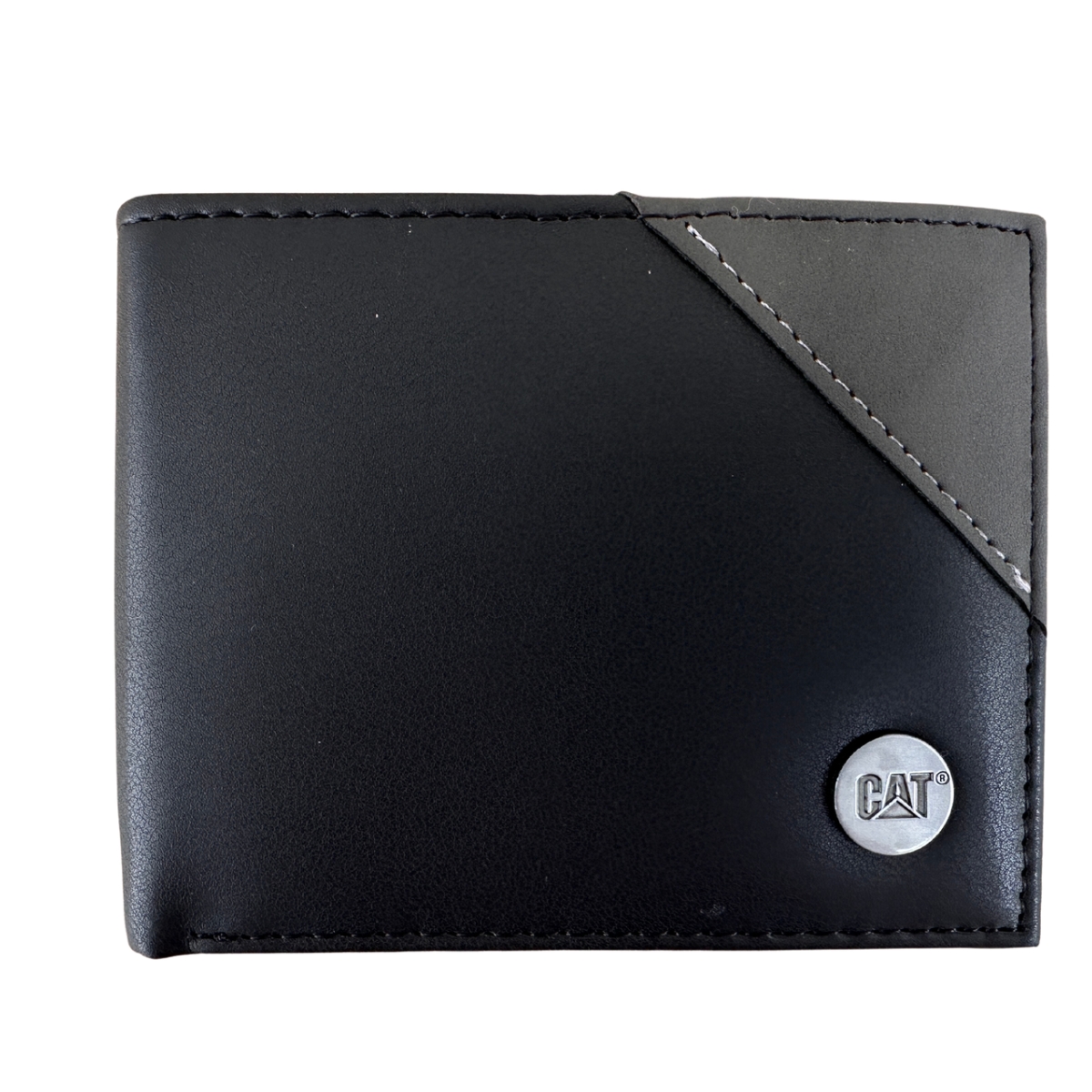 Cartera Cat Hombre Caterpillar Billetera Gris Original