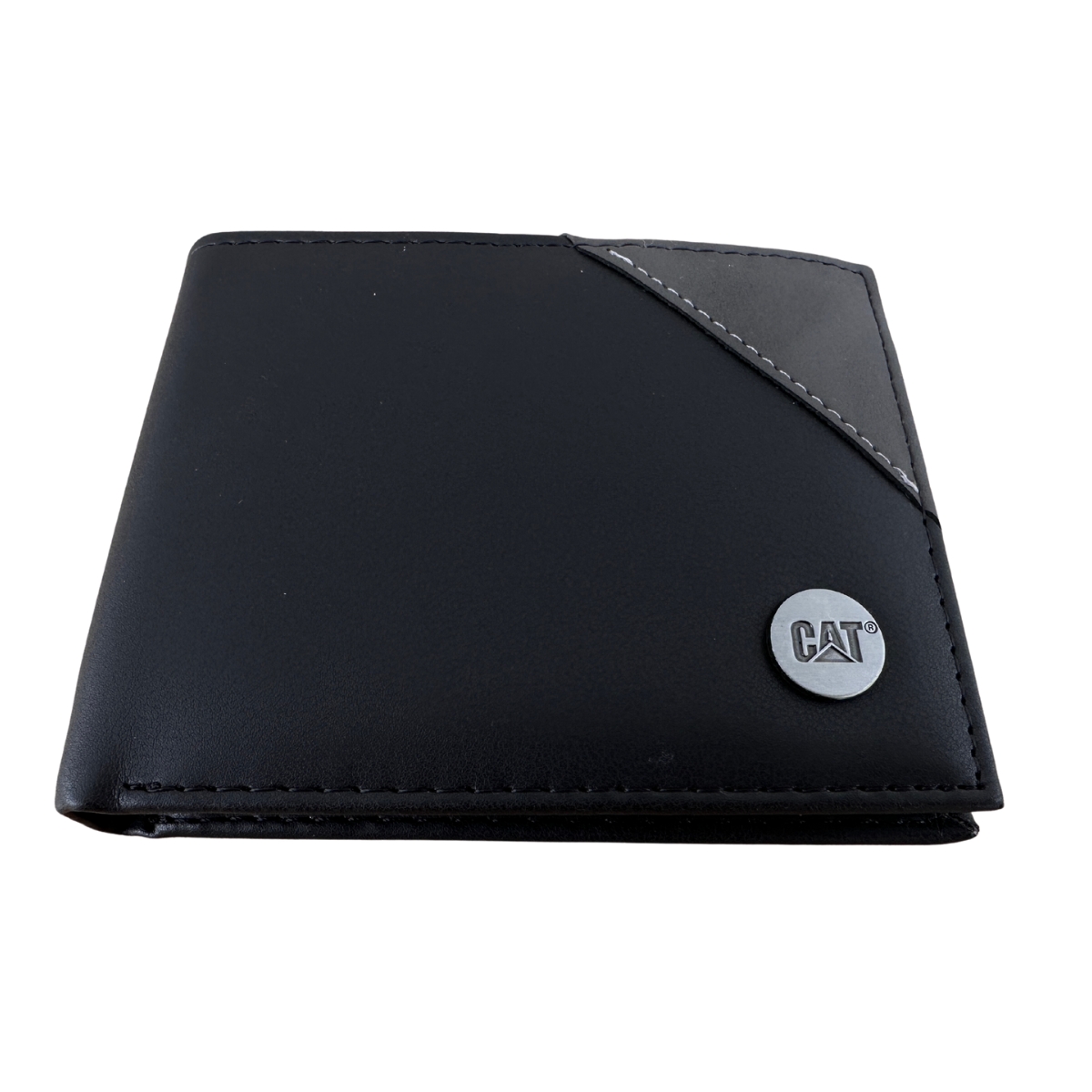 Cartera Cat Hombre Caterpillar Billetera Gris Original