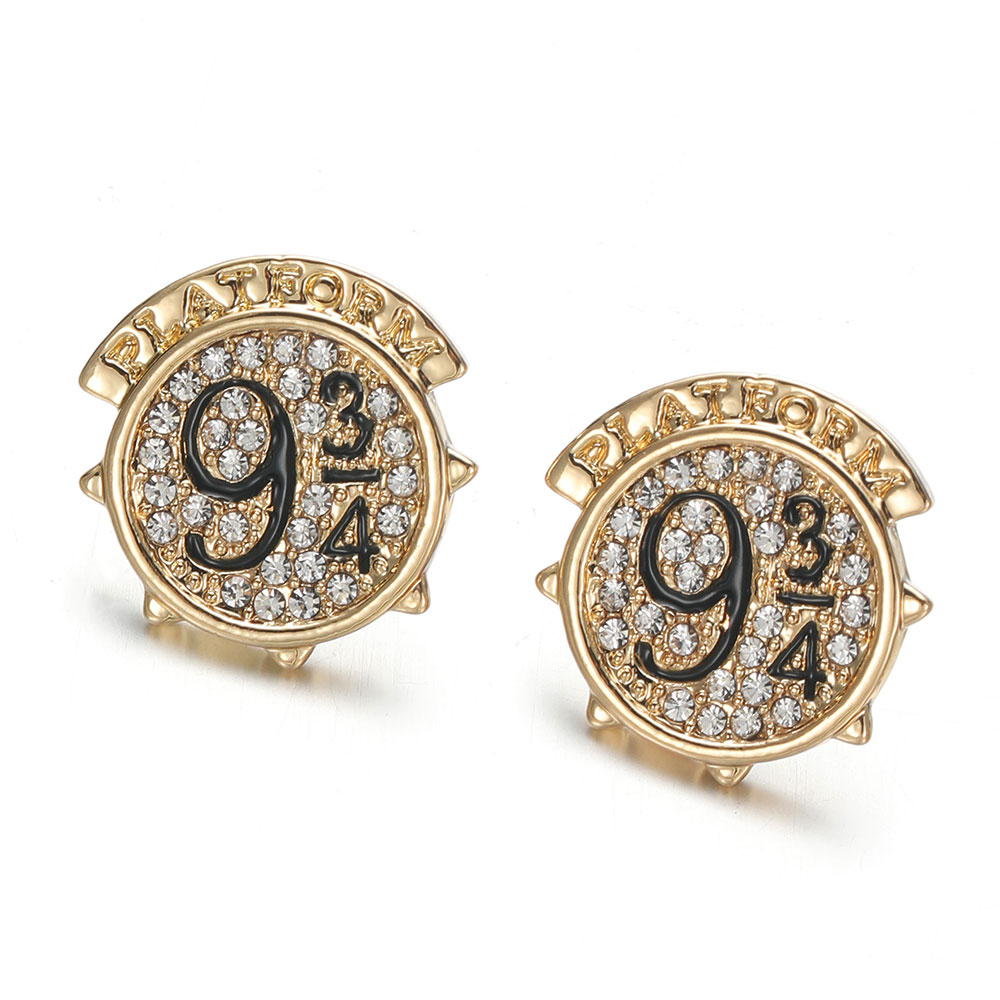 Aretes De Harry Potter Plataforma 9 3/4