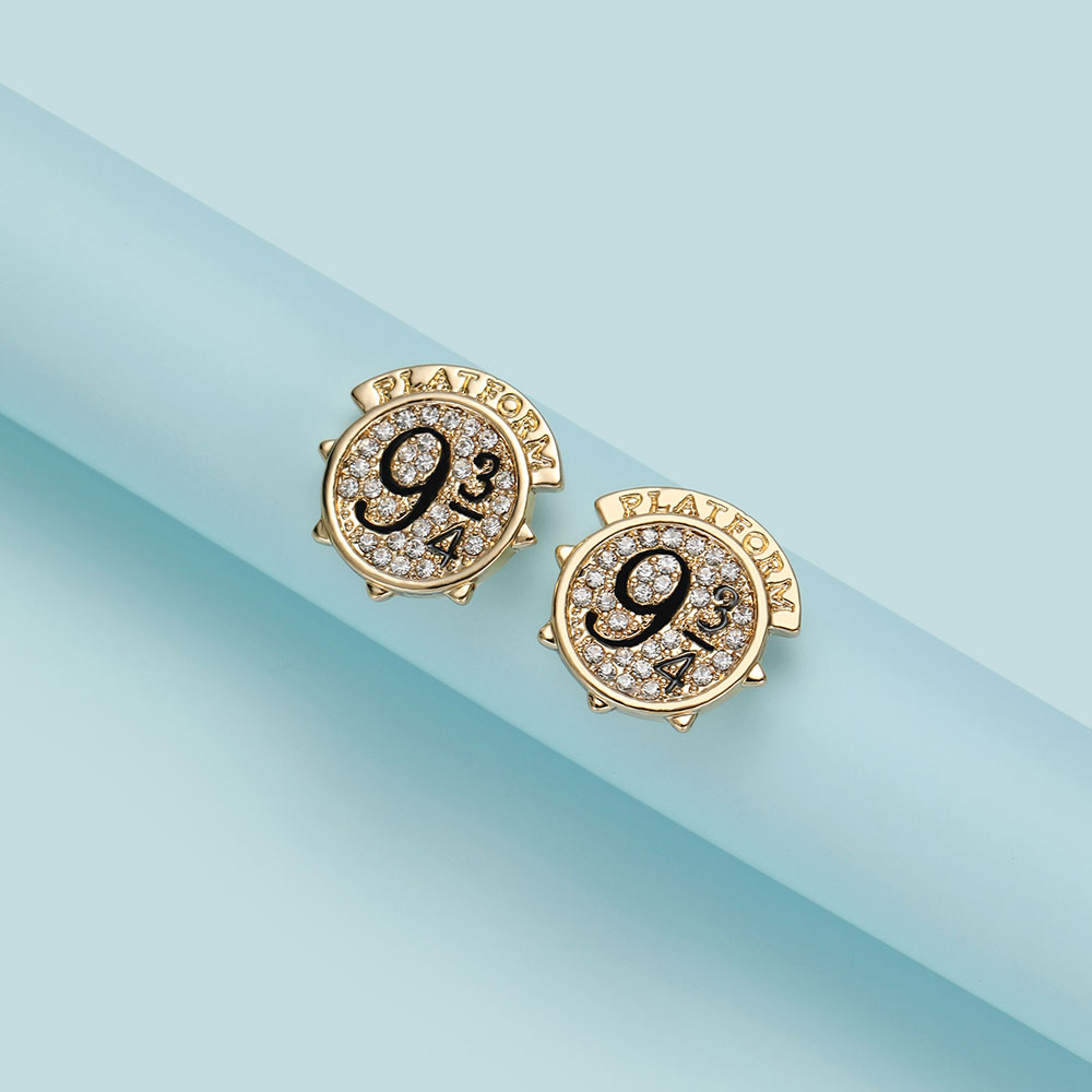 Aretes De Harry Potter Plataforma 9 3/4