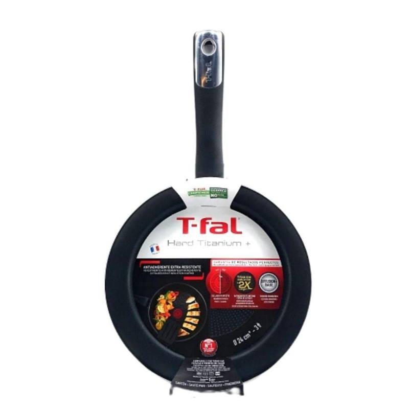 Sartén Hard Titanium 24cm Cocina Tefal