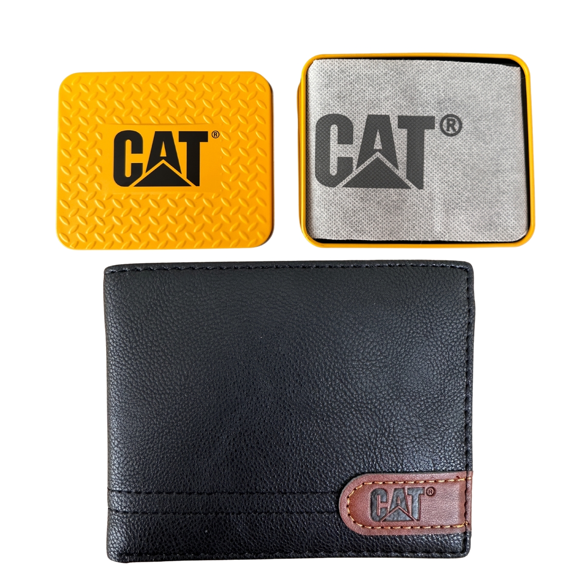  Cartera Cat Hombre Billetera Original Caterpillar Caballero