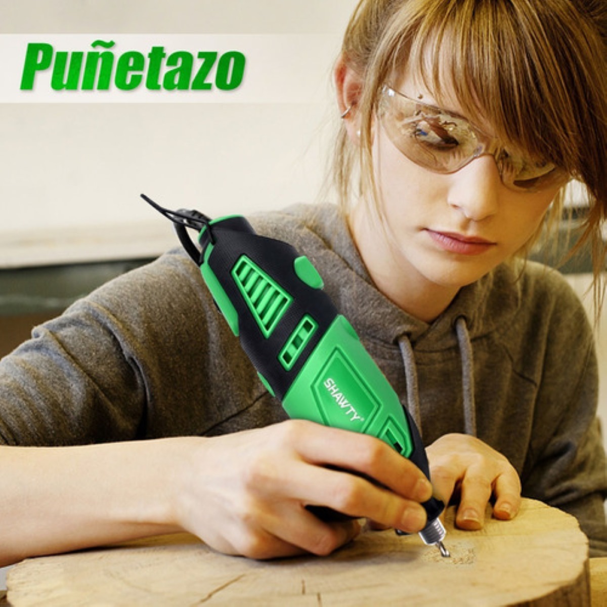 Rectificadora Mototool Accesorios Shawty Mini Taladro 240w