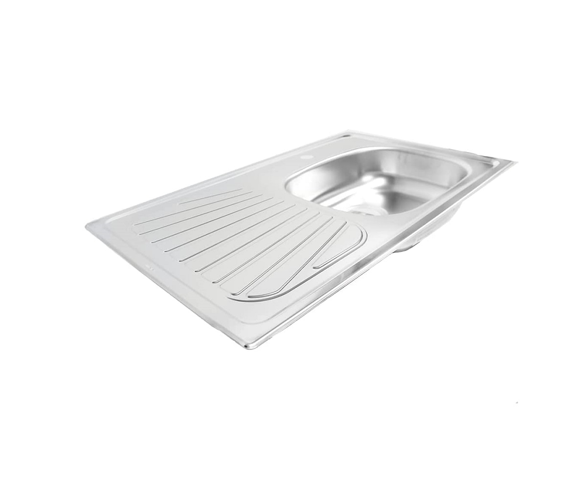 FREGADERO TARJA TRAMONTINA 93849515 ACERO INOX 80X52 IZQUIERDO END3**