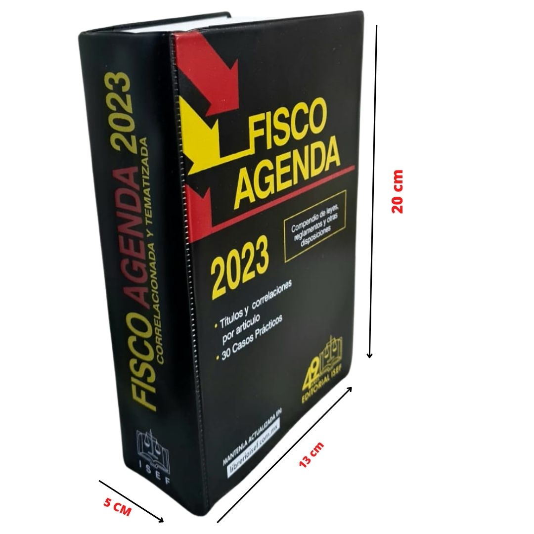 Fisco Agenda 2023 Editorial ISEF Nueva Edición