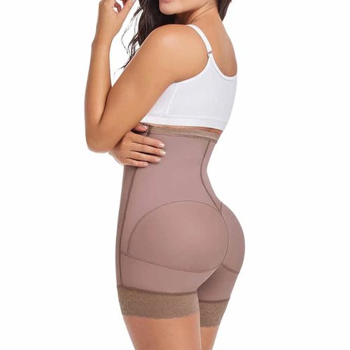 Faja reductora de cintura de control de doble abdomen alto, moldeadora de  cuerpo levanta glúteos para mujeres, ropa interior y moldeadora para mujeres