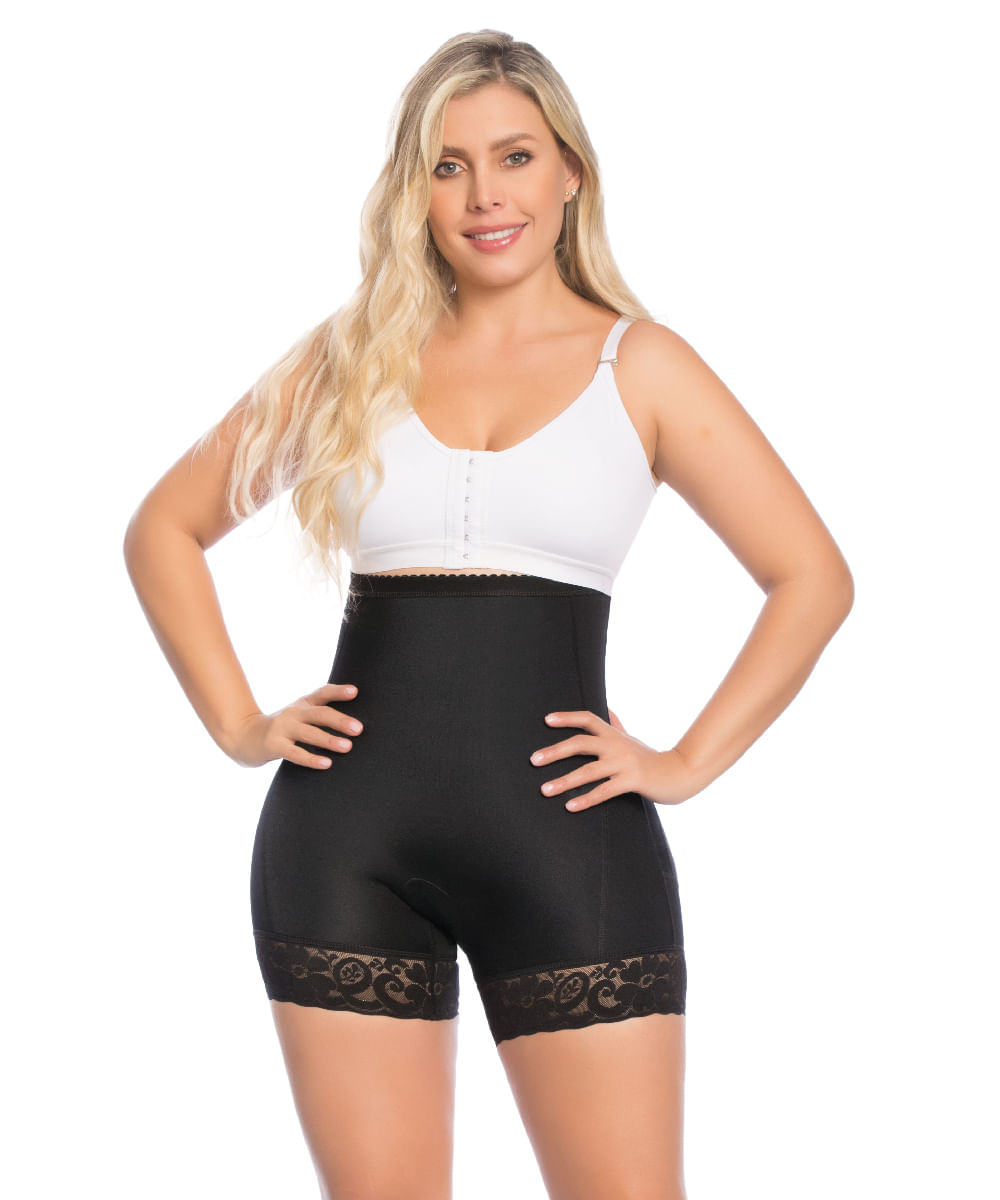 Fajas Colombianas Reductoras Y Moldeadoras Short Faja Levanta Glúteos