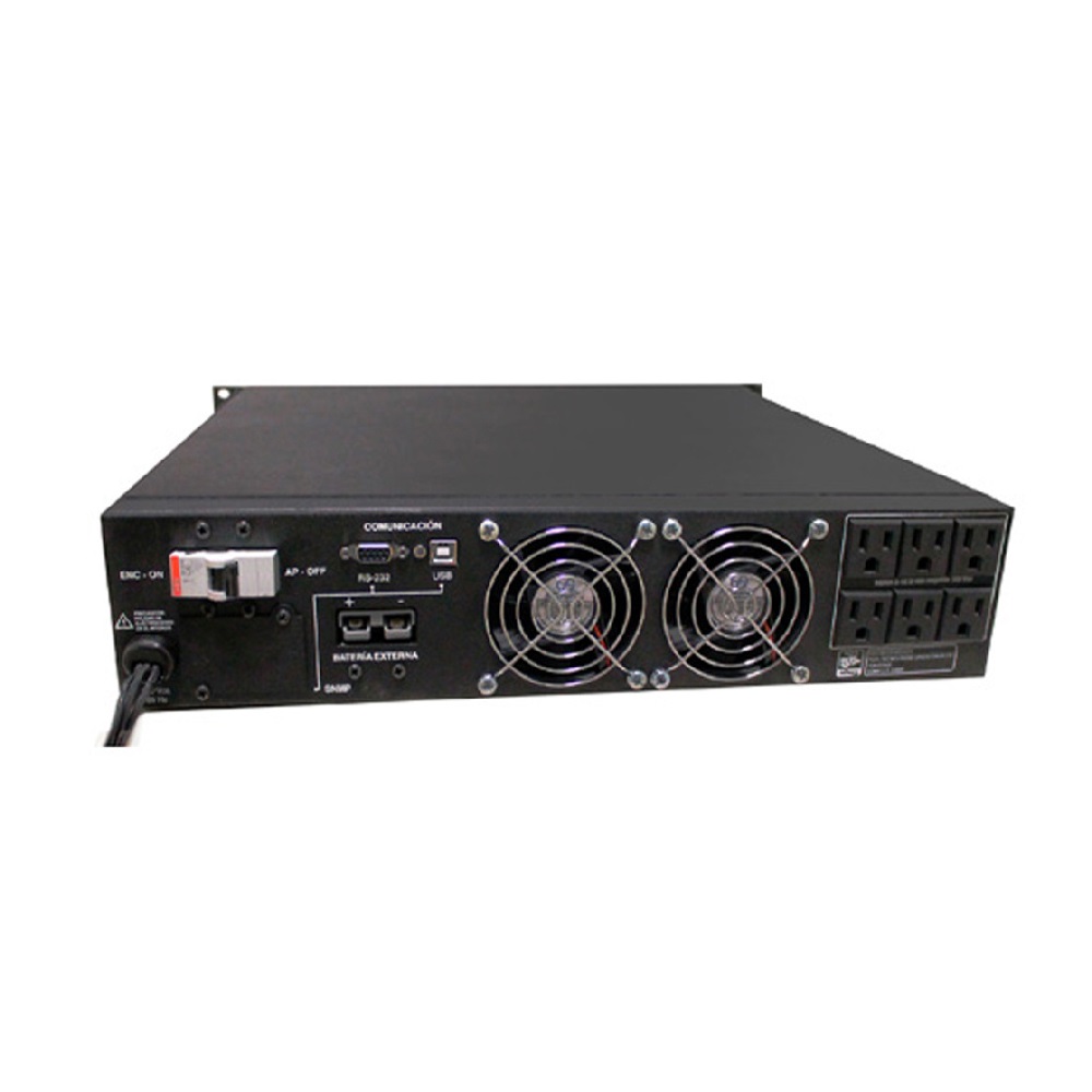 No Break Complet SR 2000, 1600W, 2000VA, 150V, Salida 120V, para Rack