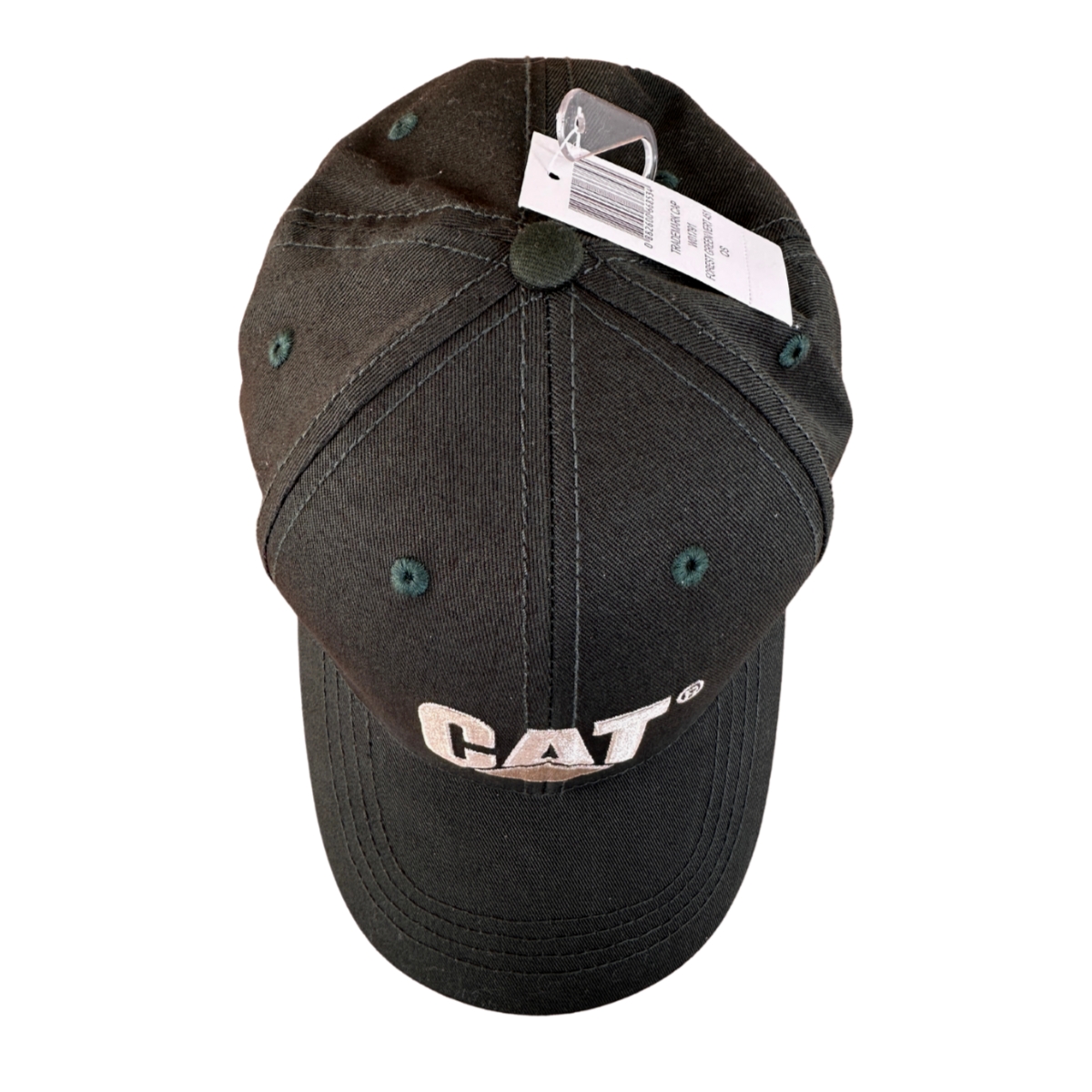 Gorra Cat Original Trucker Cachucha Caterpillar Verde Bordad